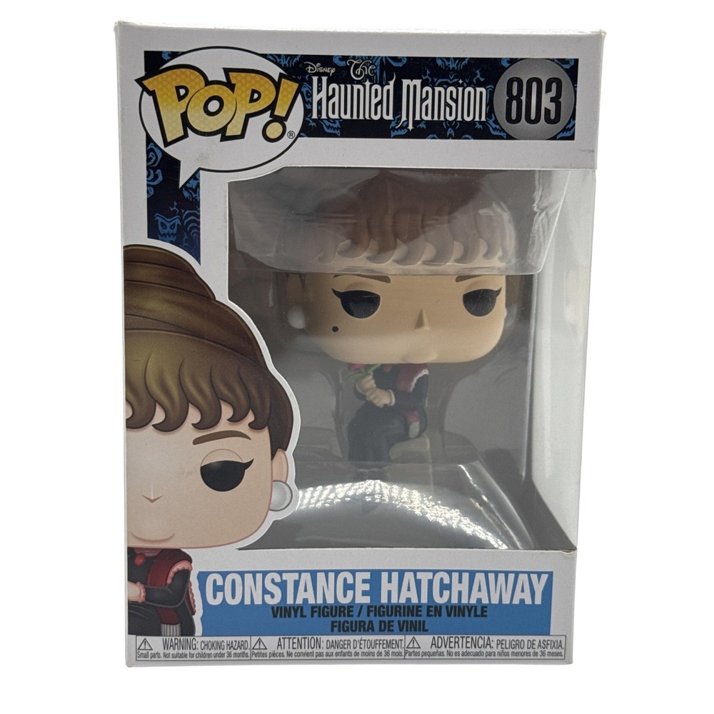 Funko Pop Haunted Mansion Constance Hatchaway 803 Vinyl Figure Standard Red NWT